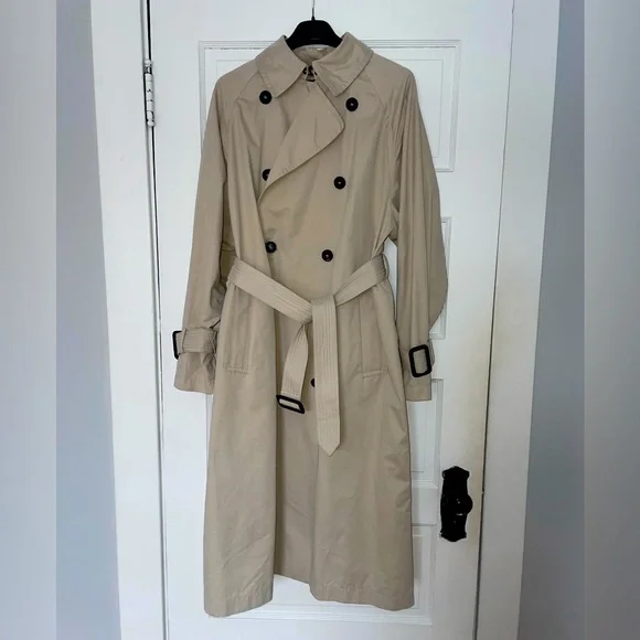 Jackets & Coats | Zara Pale Beige Spring Trenchcoat | Poshmark